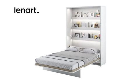 Ліжко-трансформер BC-01 білий глянець вертикальне BED CONCEPT LENART 716965 фото