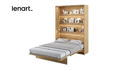 Ліжко-трансформер BC-01 дуб артизан вертикальне BED CONCEPT LENART 716984 фото