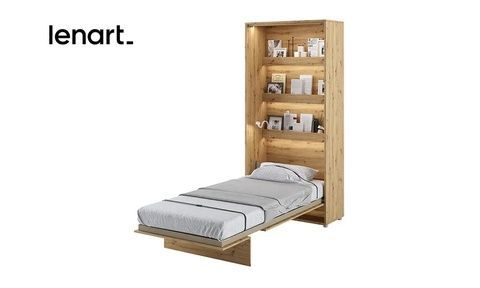 Ліжко-трансформер BC-03 дуб артизан вертикальне BED CONCEPT LENART 717030 фото