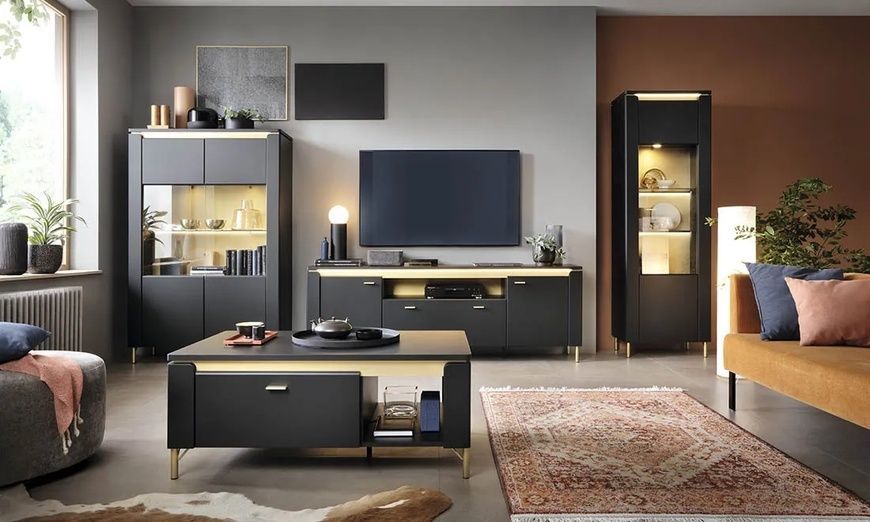 Комод в гостиную Norica LAZK03 черный 740439 фото