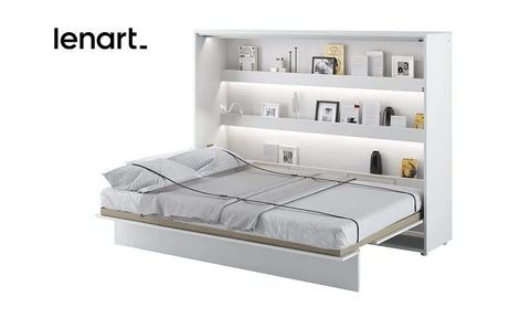 Ліжко-трансформер BC-04 білий глянець горизонтальне BED CONCEPT LENART 717113 фото