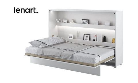 Ліжко-трансформер BC-05 білий мат горизонтальне BED CONCEPT LENART 717149 фото
