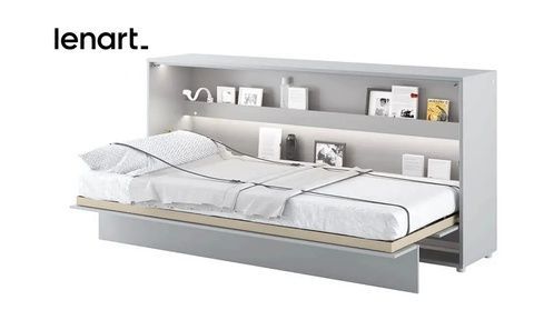 Ліжко-трансформер BC-06 сірий мат горизонтальне BED CONCEPT LENART 717173 фото